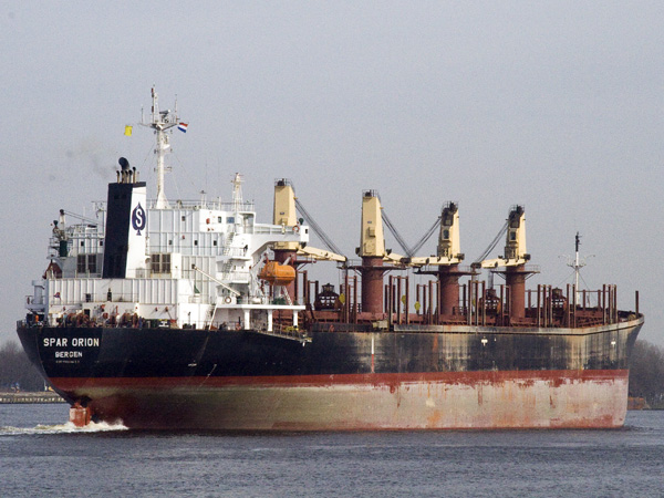 Spar Orion,Noordzeekanaal,North Sea Canal,IJmuiden