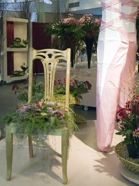 Oranje Nassau Pavillion,Keukenhof,Flower Arrangement,Chair