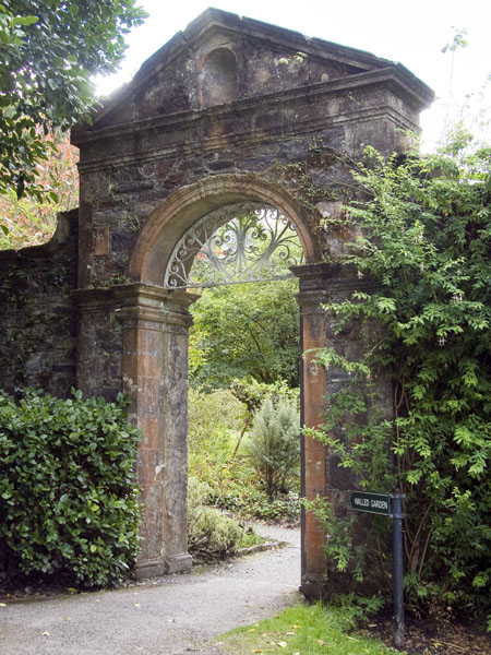 Walled Garden,Gateway,Ilnacullin,Oileán an Chuilinn,Oilean an Chuilinn,Garnish Island,Garinish Island,Glengarriff