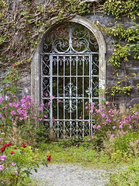 Walled Garden,Gateway,Ilnacullin,Oileán an Chuilinn,Oilean an Chuilinn,Garnish Island,Garinish Island,Glengarriff
