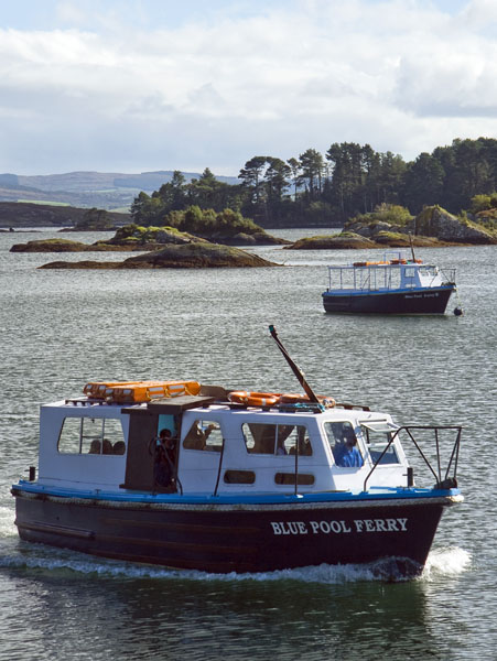 Blue Pool,Ferry,Glengarriff,Beara Peninsula,Boats