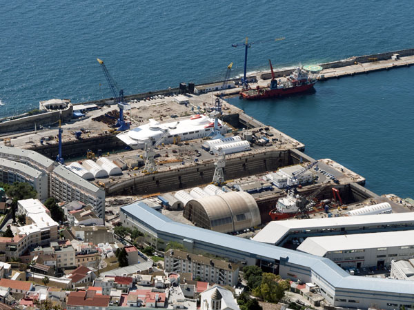 Royal Naval Dockyards,Gibdock