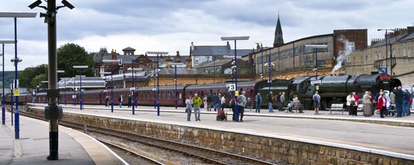 Scarborough Spa Express,Train,Steam Engine,Railway,Railroad