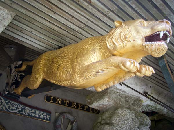 Lion,Figurehead,Valhalla Museum,Tresco