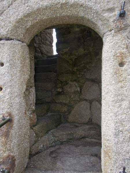 Stairs,Cromwell's Castle,Tresco,Fort