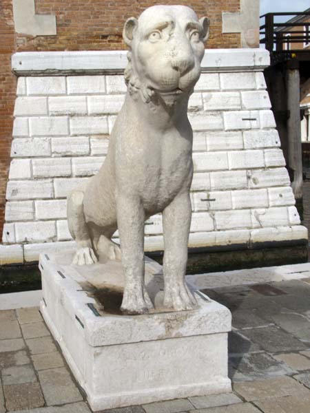 Sandinavian,Lion,Arsenale,Gate,Venice,Venezia,Statue,Sculpture