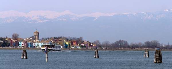 Burano,Alps,Treporti,Venice,Lagoon