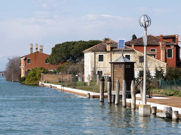 Landing Stage,Torcello,Houses,Lagoon,Venice