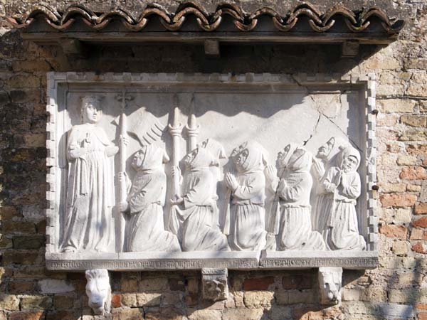 Plaque,Santa Maria Assunta,Torcello,Venice,Lagoon