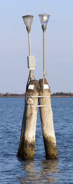 Channel Marker,Venice,Lagoon