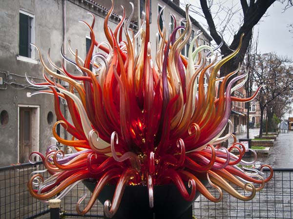 Fire,Glass Sculpture,Bressagio,Murano,Venice,Lagoon