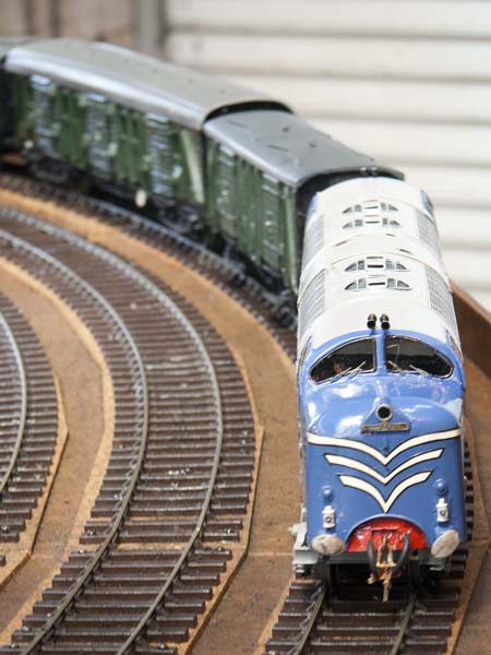 Model,Deltic,Class 55,Yeovil Railway Centre,Diesel Engine,Locomotive