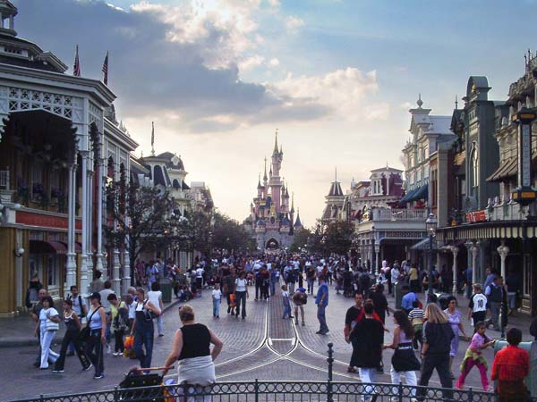 Main Street USA,Disneyland Paris