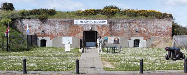 Diving Museum,Gosport,Stokes Bay No2 Battery