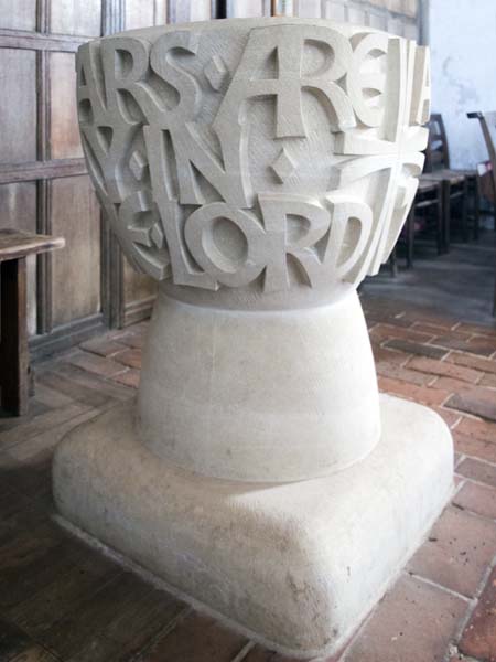 Font,St John's Church,Farley Chamberlayne