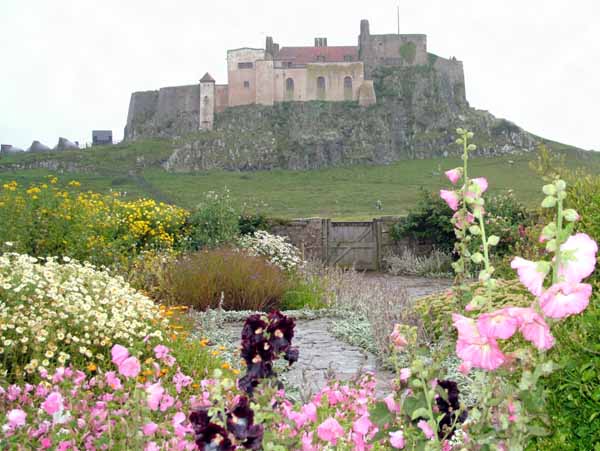 Lindisfarne,Holy Island,Castle,Garden