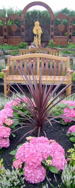 Lindisfarne,Holy Island,St Cuthbert,Garden