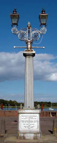 Lymington,Gas Lamp,Gaslamp