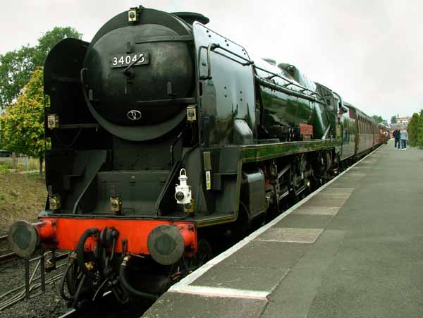 Severn Valley Railway,Heritage,Steam Engine,Locomotive,34027 Taw Valley,34045 Ottery St Mary