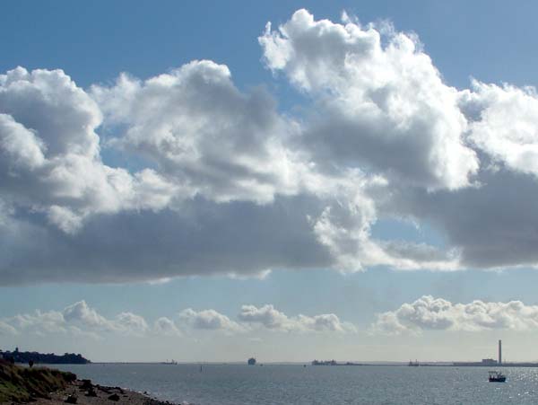 Southampton,Woolstone,Weston Point,Sky,Clouds