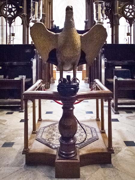 Lecturn,Winchester Cathedral